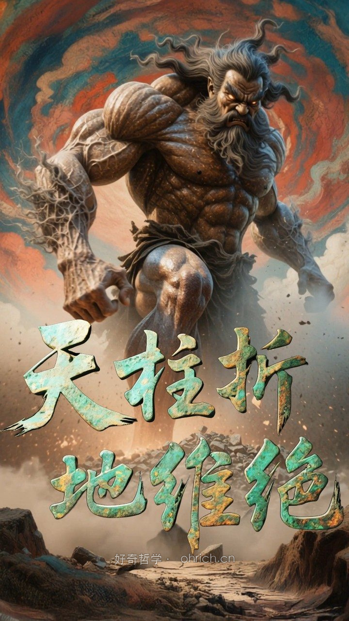 《共工怒触不周山》封面